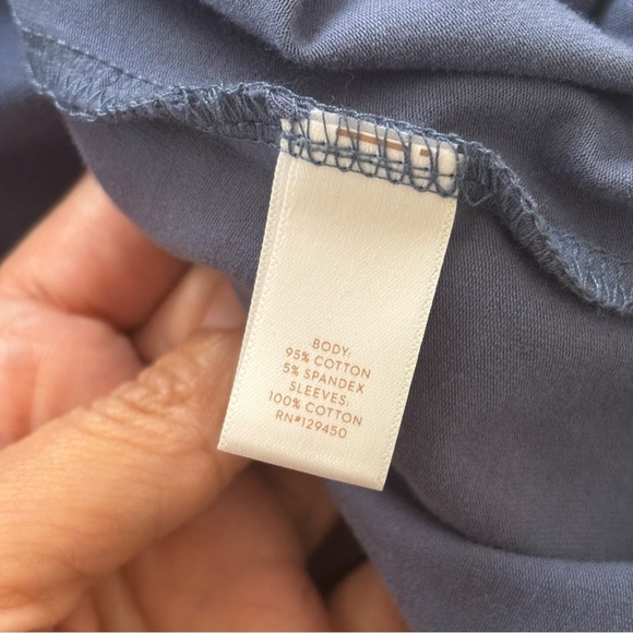 Women's LC Lauren Conrad Squareneck Lace Volume Sleeve Blouse Size Medium - Picture 5 of 9